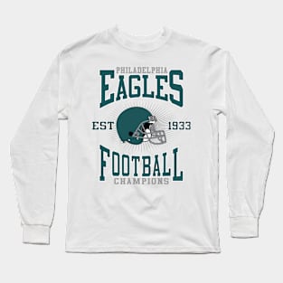 Philadelphia Eagles Football Champions Long Sleeve T-Shirt